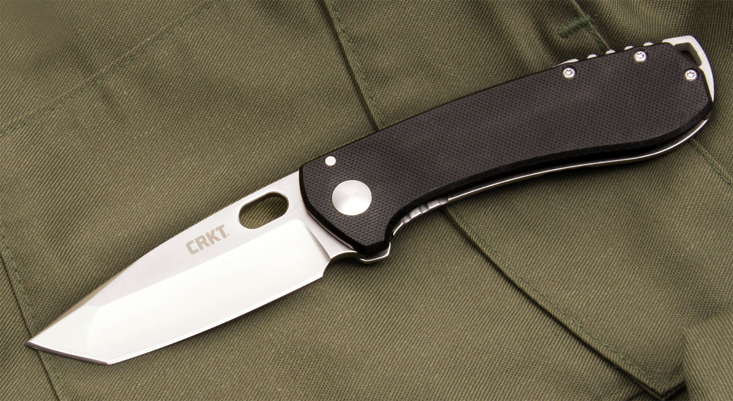 American Tanto Dual Grind CRKT Amicus Compact